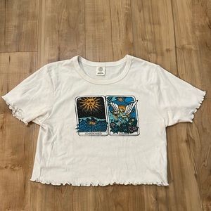 Urban Outfitters tarot card crop top